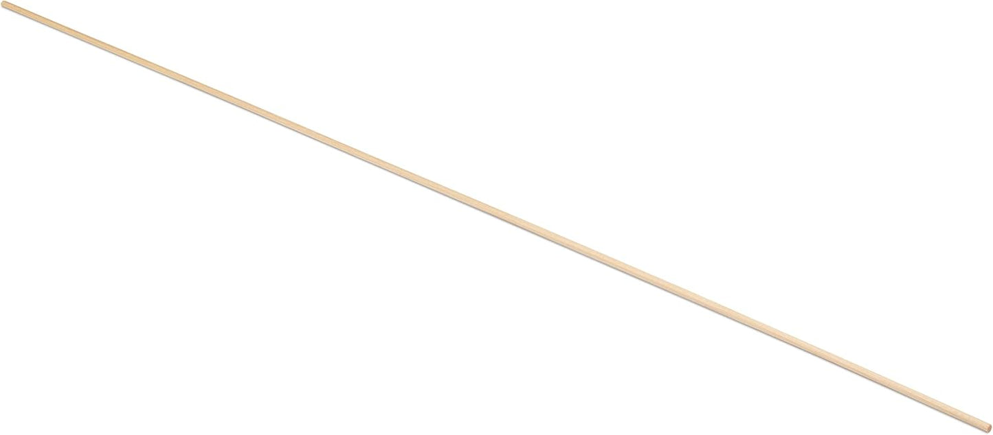Dowel Rods Wood Sticks Wooden Dowel Rods 1/8 x 24 Inch Unfinished Hardwood Sticks for Crafts and DIYers 50 Pieces by Woodpeckers