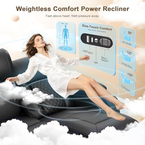 Power RV Loveseat Recliner Sofa, Reclining Loveseat - Image 3