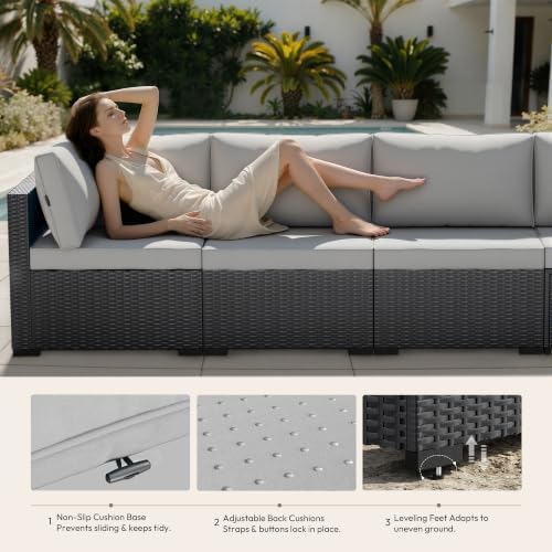 WWR Patio Furniture Set 10 Piece - Image 5
