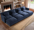 ELUCHANG 153" Oversized Modular Sectional Sofa, Comfy Chenille Cloud Couch by ELUCHANG