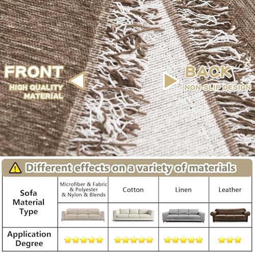 MYSKY HOME Oversized Sofa Covers Couch Covers - Image 7