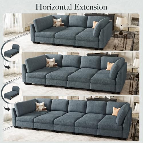 Belffin Modular Cloud Sleeper Sofa Bed - Image 7