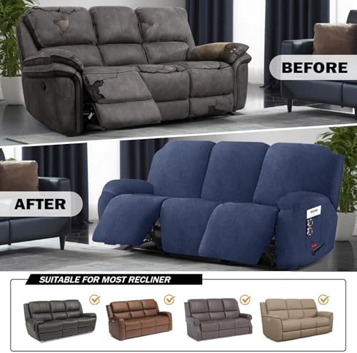 Stretch Recliner Sofa Cover - Image 4