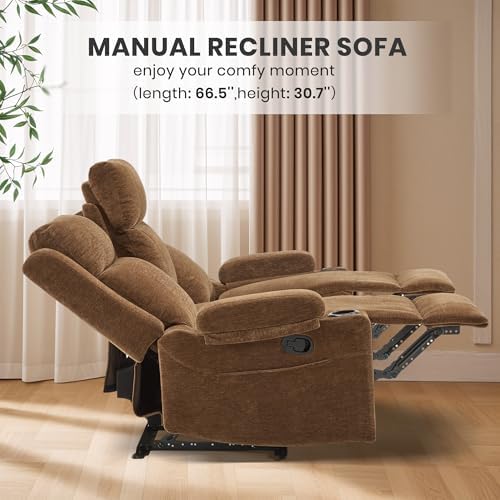 75'' Manual Reclining Sofa - Image 4