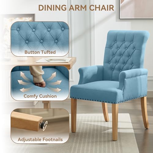 WUTUTUEE Fabric Dining Chair - Image 4