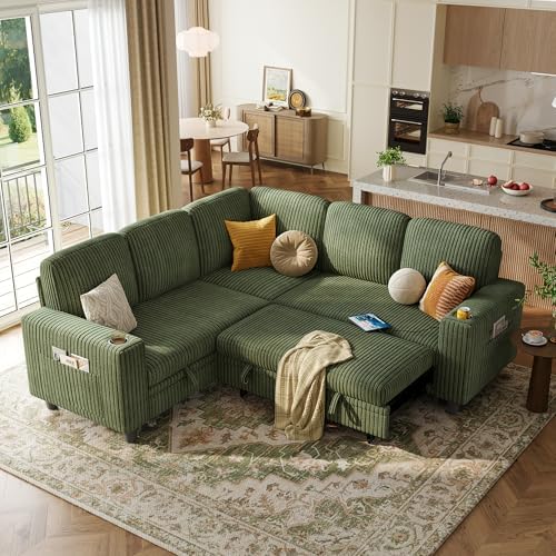 LINSY HOME 81" Modular Sectional Couch by LINSYHOME