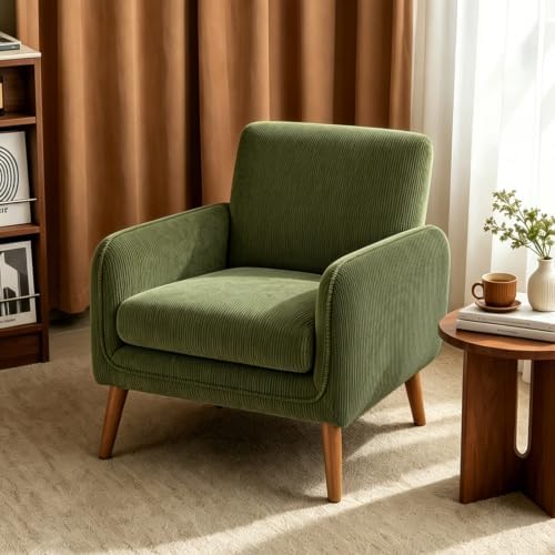 VINGLI Mid Century Modern Low Back Accent Chair by VINGLI