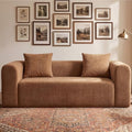 Claiks 71" Boneless Cloud Couch, Deep Seat Loveseat by CLAIKS