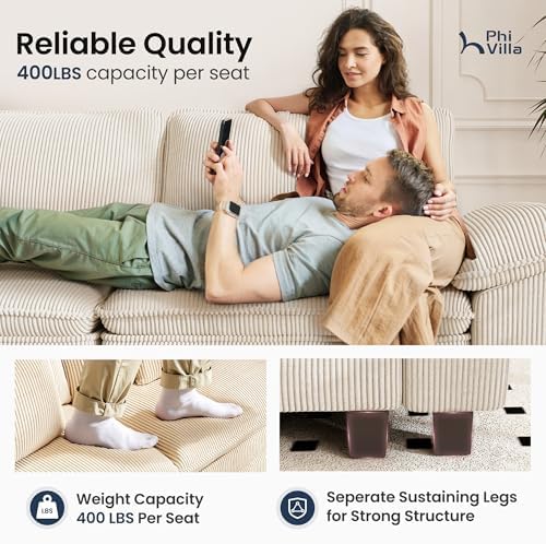 PHI VILLA 3-Piece Modular Sofa Set - Image 5