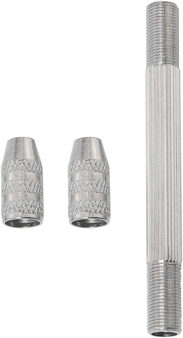 3PCS 0.3-3.2mm Double Ended Pin Vise DIY Hand Drill Pin Vise Drill Jewelry Making Tools Resin Drill Wire Twisting Tools for DIY Hairpin Keychain Bracelets Necklace