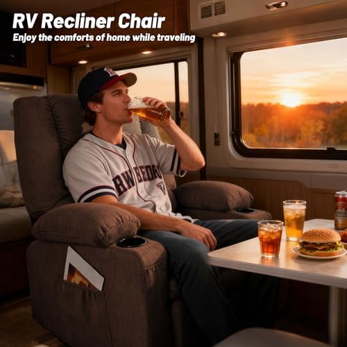 Oversized Swivel Rocker Recliner Chair - Image 6