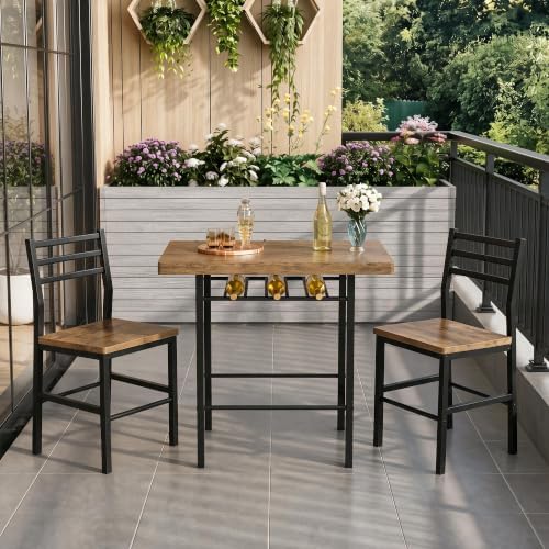 Shahoo 3-Piece Dining Table Set - Image 4