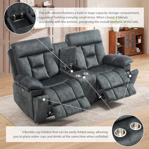 CANMOV Recliner Sofa Set, Power Lift Recliner - Image 7