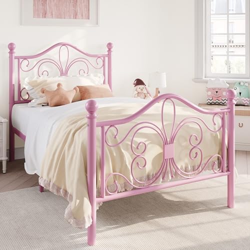 SHA CERLIN Twin XL Size Metal Bed Frame - Image 3