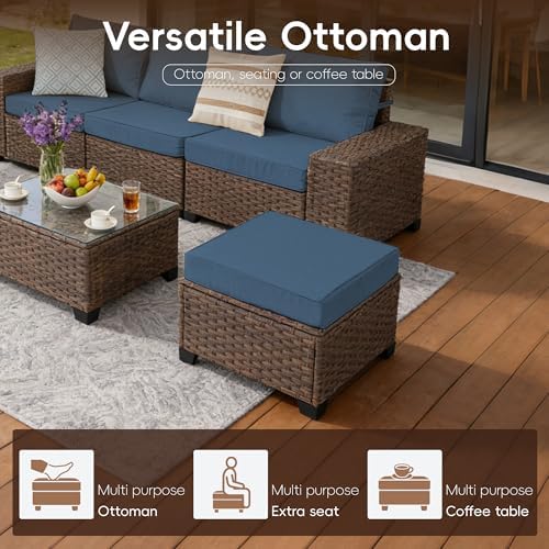 7 Pieces Patio Furniture Set - Image 5