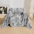 MEETSKY Small Couch Cover Oversized Chair Cover Washable, Chenille Soft Throw by MEETSKY