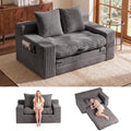 Boneless Couch, 4-in-1 Convertible Sofa Bed, Boneless Loveseat Sleeper by ZIYDILY