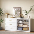 COFaR Metal Dresser for Bedroom, Dressers & Chests of Drawers for Nightstand by COFAR