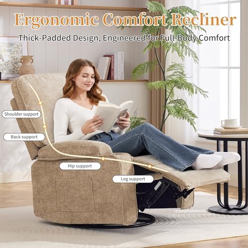 Korser Recliner Chair, Nursery Rocking Chairs - Image 5