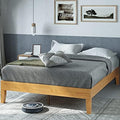 Zinus Moiz Deluxe Wood Platform Bed Frame, Wood Slat Support, No Box Spring by ZinusInc