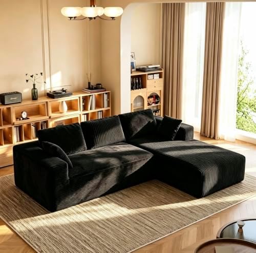 106" L-Shaped Modular Sectional Sofa by Rwatjairex