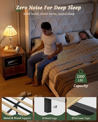OHOHOLIVE King Size Bed Frame - Image 3