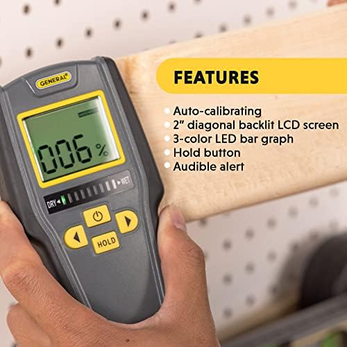 General Tools Digital Moisture Meter MMD7NP - Image 6