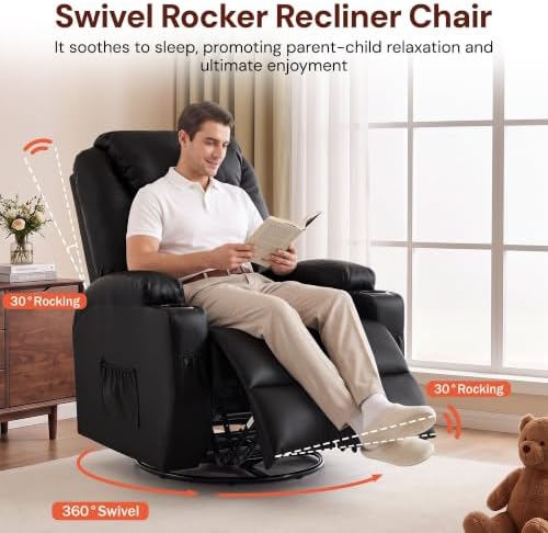 Korser Recliner Chair, Rocking Chair - Image 3