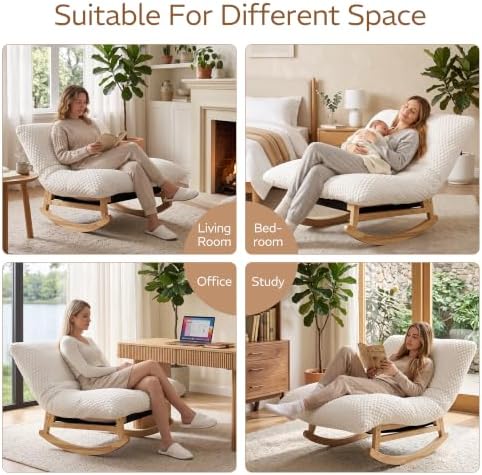 NicBex Oversized Rocking Chair - Image 5