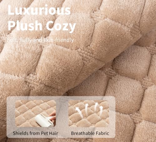 Velvet Couch Covers for Sectional Sofa - Image 2