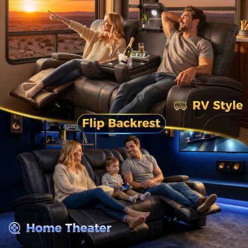 3+1+1 Seater Recliner Sofa Set, Reclining Sofa Couch - Image 5