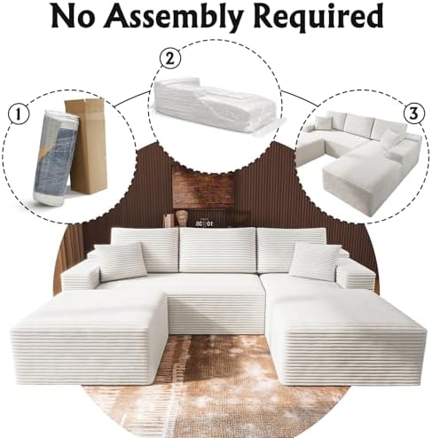 Boneless Couch Modular Sectional Sofa Cloud Couch - Image 6