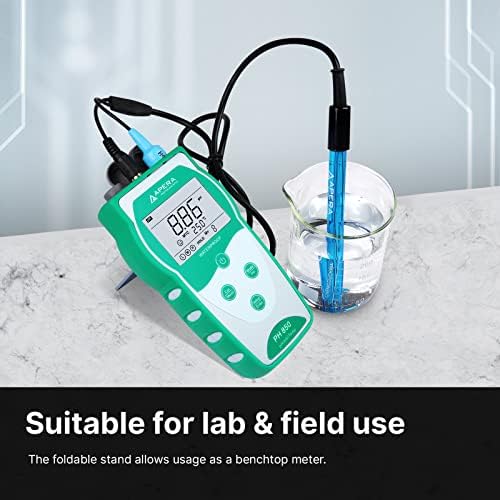 Apera Instruments Value Series PH850 Portable Handheld pH Meter Kit - Image 2