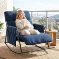 Oversized Corduroy Rocking Chair by PATAVOT