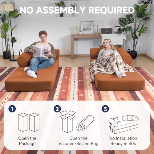 6-in-1 Convertible Sofa Bed - Image 5