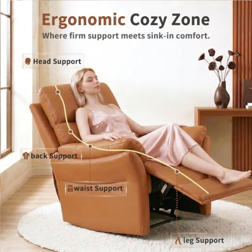 AIRSKY Genuine Leather Recliner Chair - Image 4