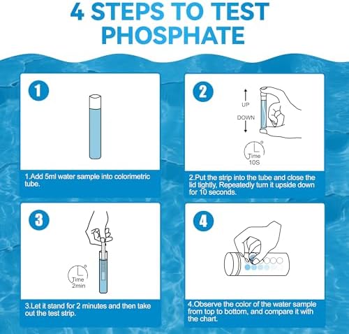 Phosphate Test Kit, Pool Phosphate Test Kit, 50 ct - Image 3
