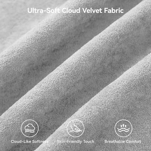 140''Oversized Cloud Velvet Curved Sectional Couch, Boneless Couch - Image 3