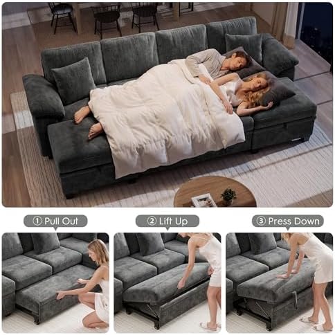 Ihanherry 108" Modular Sectional Sofa - Image 4