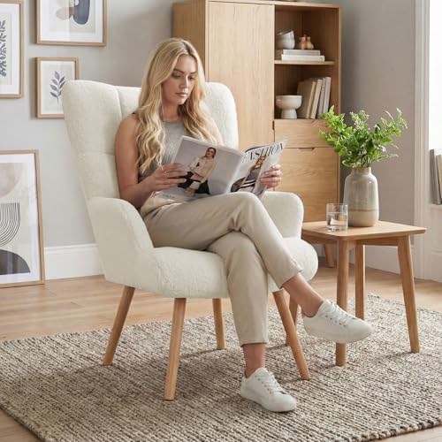 Joysoul Modern Accent Chair, High Back Arm Chair - Image 5
