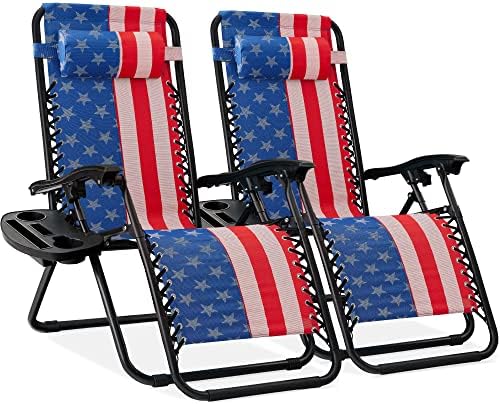 Best Choice Products Zero Gravity Chair Recliner, American Flag by BestChoiceProducts