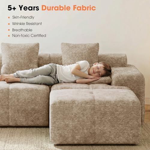 84" Modular Loveseat Couch - Image 5