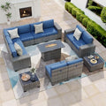 Patio Furniture Set with 44'' Fire Pit Table by VonzoyHome