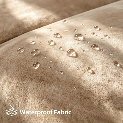 Luxury Velvet Sofa Covers for 2 Cushion Couch - Image 3