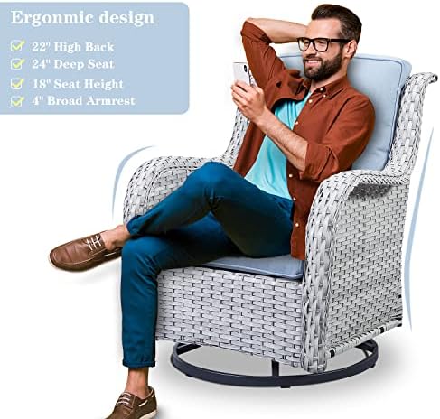 Belord Wicker Patio Furniture Sets - Image 5
