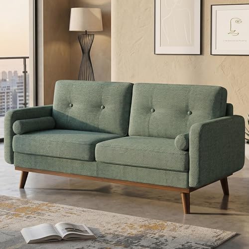 IDEALHOUSE 65" Mid Century Modern Couch Sofa Loveseat by IDEALHOUSE