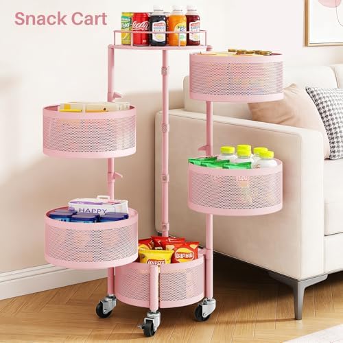SNTD 5-Tier Fruit and Vegetable Basket Bowls - Image 6