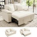 Ihanherry 61" Loveseat Sleeper Sofa, 2-in-1 Pull Out Couch Bed by iHanHerry