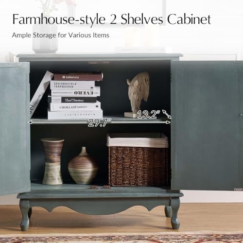 Antique Solid Wood Sideboard - Image 4