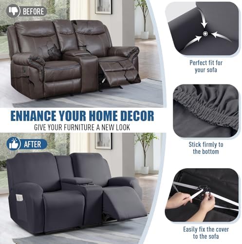 TAOCOCO Reclining Loveseat - Image 5